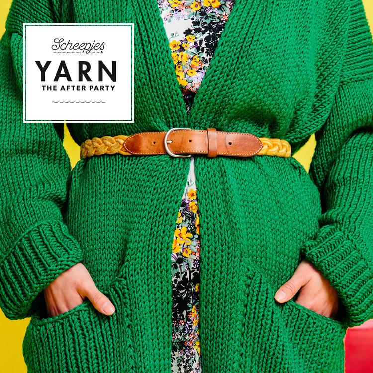 Chunky Monkey Kardigán - kötésminta